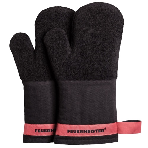 FEUERMEISTER rukavice Premium kuchyňské černé pár