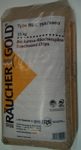 Bukové piliny Rauchergold 0,75-2mm 15kg