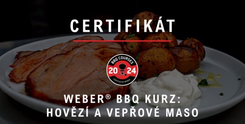 11.7.2024 17:00 - Weber BBQ kurz grilování - Hovězí a vepřové maso
