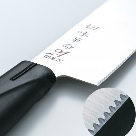 KANETSUGU nůž Santoku 135 mm Sharpness Revolution 21