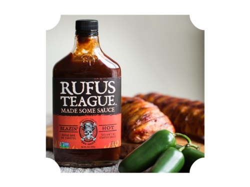 BBQ omáčka RUFUS TEAGUE Blazin' Hot