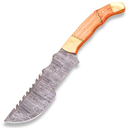KnifeBoss lovecký damaškový nůž Ranger Olive