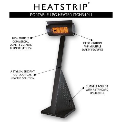 Plynový tepelný zářič HEATSTRIP