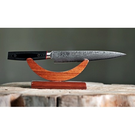 KANETSUGU nůž Slice / Sashimi 210 mm PRO-M Saiun VG-10 Damascus