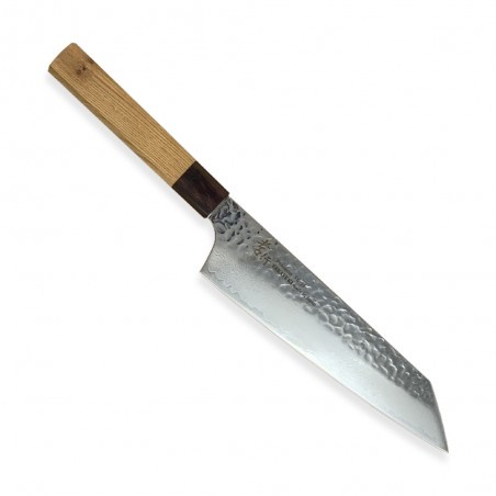 SAKAI nůž WA-Kengata Gyuto 190mm Takayuki VG-10 Zelkova Oktagon