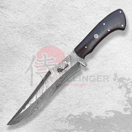 DELLINGER Damask LIGNUM VITAE nůž 