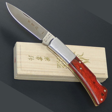DELLINGER Hunter Snake Wood limited lovecký zavírací damaškový nůž