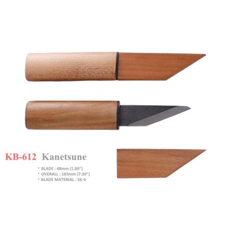 KANETSUNE nůž Rizikan 48mm Kiridashi Knife