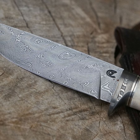 Kovářství Čurda lovecký nůž Layers Damascus