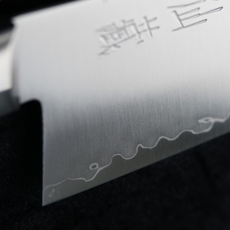 SUNCRAFT nůž Nakiri 180 mm - SENZO CLAD