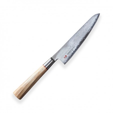 SUNCRAFT nůž Santoku 143 mm Senzo Twisted Octagon Damascus