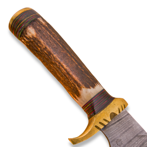 KnifeBoss lovecký damaškový nůž Deer