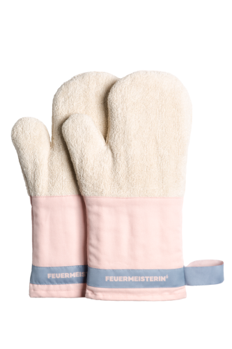 FEUERMEISTER rukavice Premium kuchyňské růžové pár