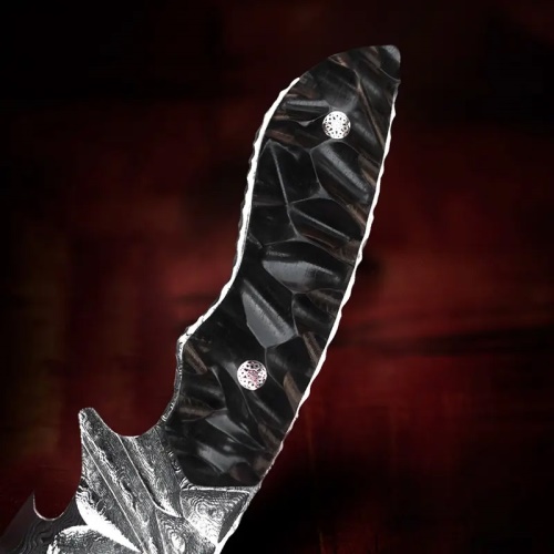 KnifeBoss lovecký damaškový nůž Hunter VG-10