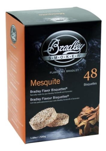 Udící brikety Bradley Smoker Mesquite 48 ks