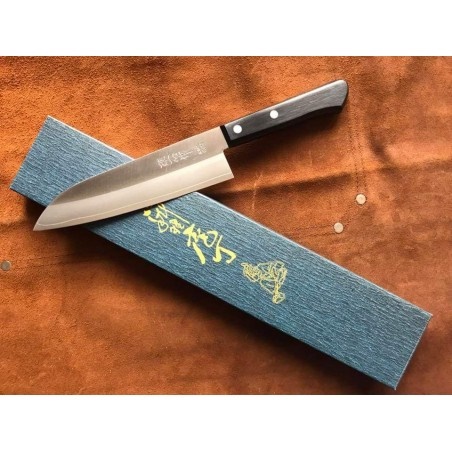 KANETSUGU Miyabi Isshin nůž Santoku Gold 170 mm
