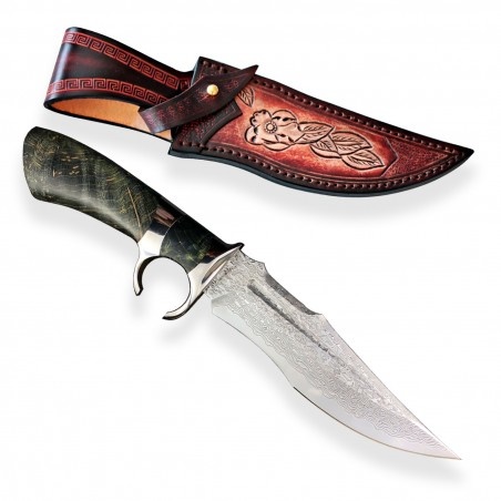 DELLINGER Bär VG-10 Damascus lovecký nůž