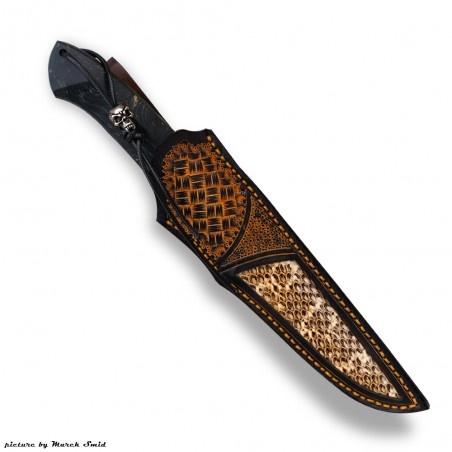 DELLINGER Huggtand Wootz lovecký nůž