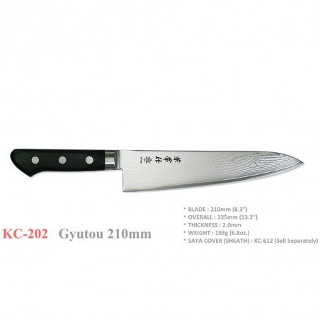 KANETSUNE nůž Gyutou 210mm KC-200 Series