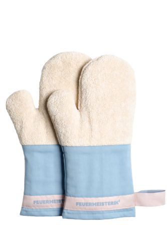 FEUERMEISTER rukavice Premium kuchyňské modré pár