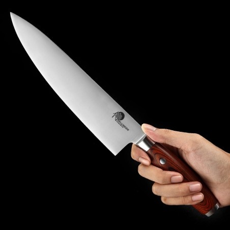 DELLINGER nůž Chef 8" German 1.4116 - Pakka Wood