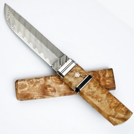 DELLINGER nůž japonský NAMI Tanto VG-10 Damascus