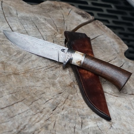 Kovářství Čurda lovecký nůž Layers Damascus
