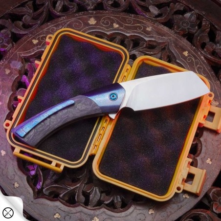DELLINGER Melting Rain CPM S90V Flipper limited edition zavírací nůž 
