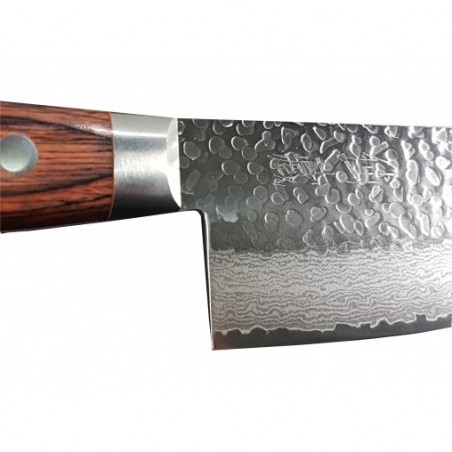 SUNCRAFT nůž Gyuto / Chef 180 mm Senzo Universal Tsuchime Damascus