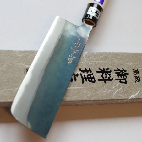 KANETSUNE nůž Nakiri 165mm Kuro-Uchi VARIOUS Series