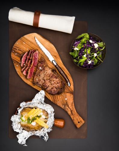 LAGUIOLE Premium steakové nože 6ks střenka barva dřeva