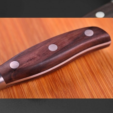 DELLINGER Classic Sandal Wood nůž Santoku 7" (178mm) 