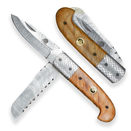 DELLINGER nůž s pilkou SAG - Olive
