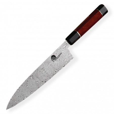 DELLINGER Octagonal Full Damascus nůž Gyuto / Chef 9,5"