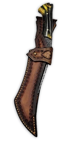KnifeBoss lovecký damaškový nůž Flash VG-10