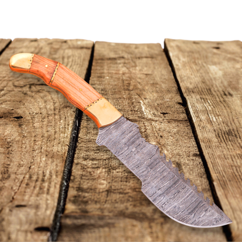 KnifeBoss lovecký damaškový nůž Ranger Olive