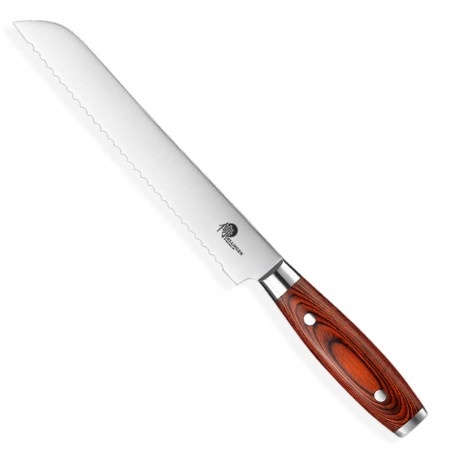 DELLINGER nůž Bread 8" German 1.4116 - pakka wood