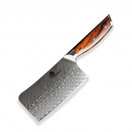 DELLINGER Rose-Wood Damascus čínský nůž (Cleaver) 165 mm