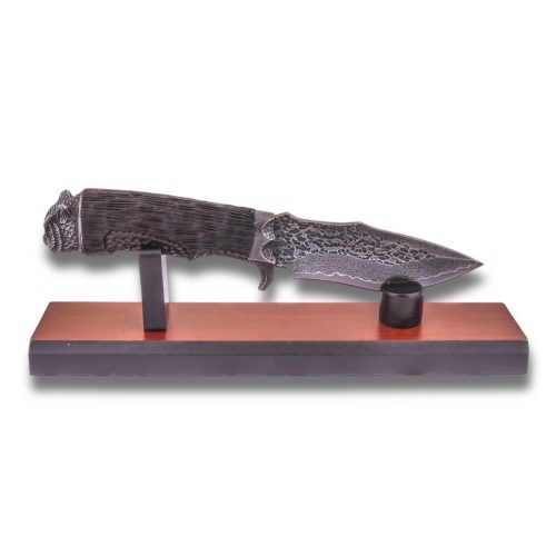 KnifeBoss lovecký damaškový nůž Owl VG-10