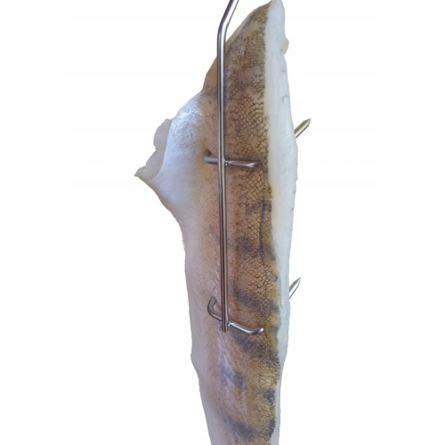 Háček do udírny na úzké rybí filety 16cm, 4 hroty - 1ks