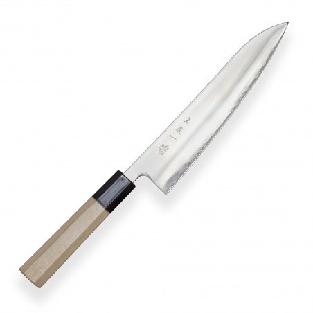HOKIYAMA nůž Chef / Gyuto 210 mm - Tosa-Ichi - White Octagonal