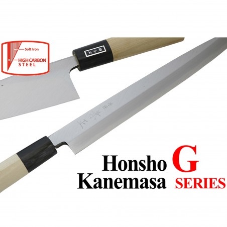 KANETSUNE nůž Kamagata-Usuba 210mm Honsho Kanemasa G-Series