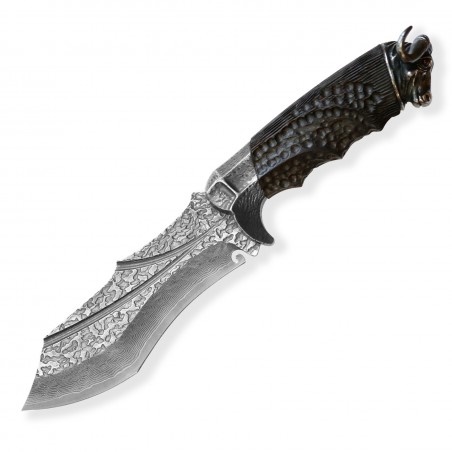 DELLINGER Okse VG-10 Mahagony lovecký nůž  