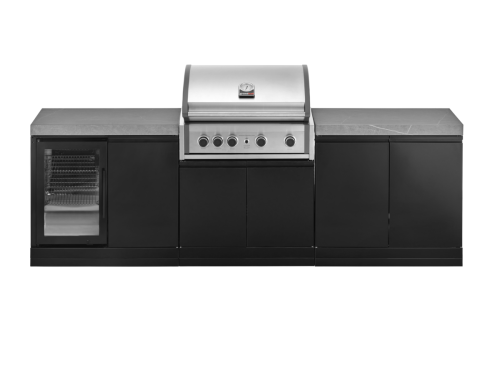 Venkovní kuchyně GrandHall s grilem Pro Elite G4, 262cm