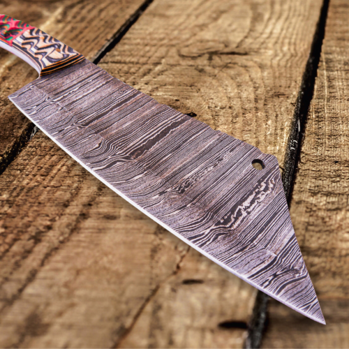 KnifeBoss mačeta z damaškové oceli Savage Blade 