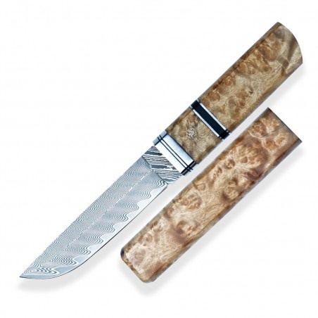 DELLINGER nůž japonský NAMI Tanto VG-10 Damascus