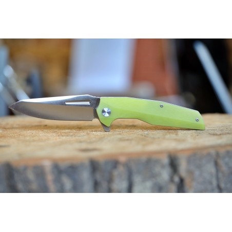 DELLINGER Coyotte Flipper Green 8Cr14MoV nůž zavírací