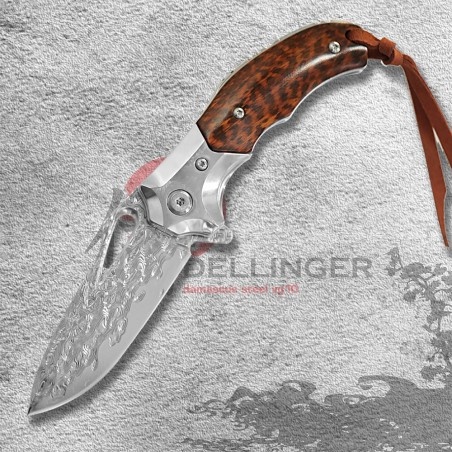 DELLINGER Sensuikan VG-10 Damascus nůž zavírací 