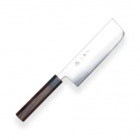 HOKIYAMA nůž Nakiri 165 mm - Tosa-Ichi - Dark Octagonal