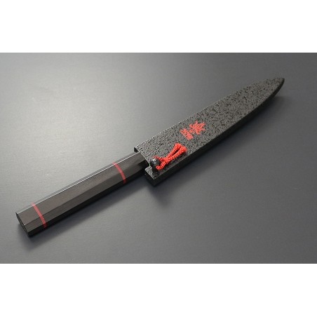 KANETSUNE nůž Petty 135 mm Damascus "Namishibuki" series